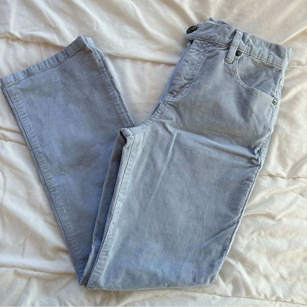 Joie Thin Corduroy Mid-Rise Straight Leg Pants Size‎ 0/25